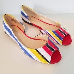 NEW NIne West Bachloret cutaway flats (5.5)